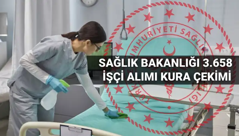 2025 Sağlık Bakanlığı Kura Tarihleri Açıklandı: 3.658 İşçi Alımı Kura Çekimi Ne Zaman?