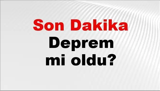 İzmir’de Son Dakika Deprem! 24 Mayıs 2025’te Neler Yaşandı?