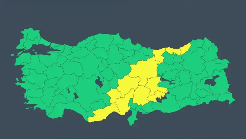 Türkiye’nin 11 İli İçin Sağanak ve Fırtına Uyarısı Yapıldı!