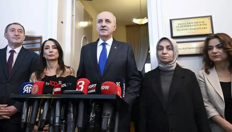 Numan Kurtulmuş, Yerel Seçimler Öncesi Siyasi Partilere Ziyaret Gerçekleştirdi