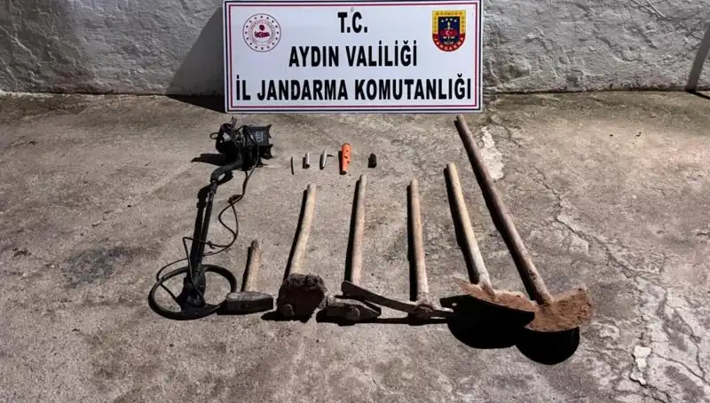 Aydın'da Kaçak Kazıya Suçüstü: Suçlulara Ağır Ceza Yolda