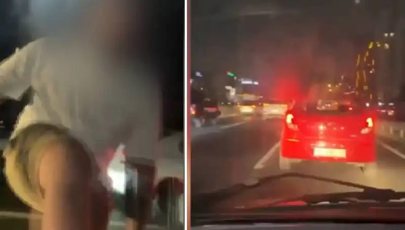Trafik Magandasının Korkunç Anları Kameralara Yansıdı