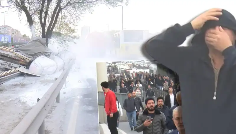 D-100'de Trafiği Felç Eden TIR Kazasında Neler Oldu?