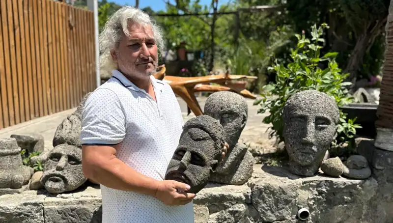 3 Günde Tarihi Eser Gibi Eşsiz Sanat Eserleri Yaratıyor