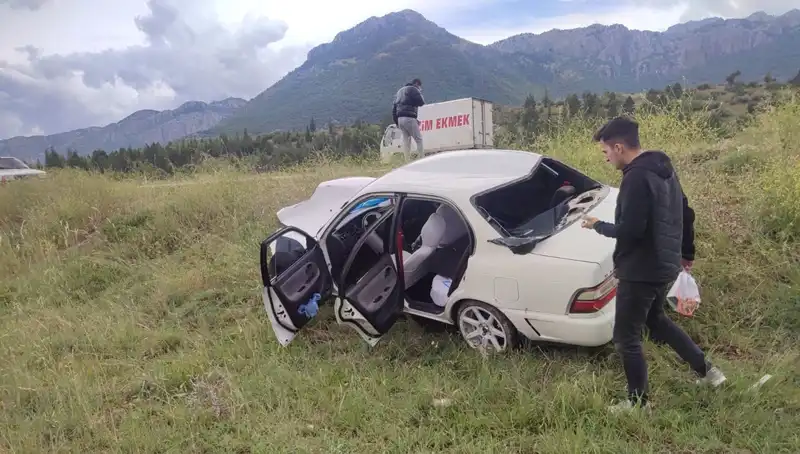 Seydişehir’de Trafik Kazası: Yola Dikkat Etmeyen Sürücü Kaza Yaptı